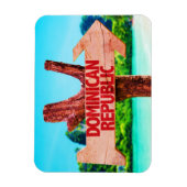 Magnet Flexible République dominicaine (Vertical)