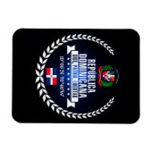 Magnet Flexible République dominicaine (Horizontal)