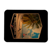 Magnet Flexible République dominicaine (Horizontal)