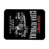 Magnet Flexible République tchèque (Horizontal)