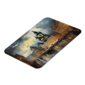 Magnet Flexible République tchèque de Prague (Côté Gauche)