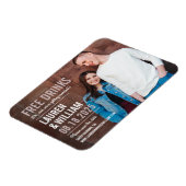 Magnet Flexible Requête en gras Enregistrer l'aimant de date (Côté Gauche)