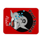 Magnet Flexible Requin à huit balles (Horizontal)