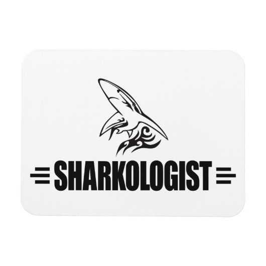 Magnet Flexible Requin drôle (Horizontal)