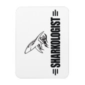 Magnet Flexible Requin drôle (Vertical)