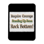 Magnet Flexible "Require Courage" Joli Design. Commandez dès maint (Vertical)