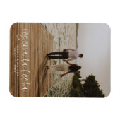 Magnet Flexible Réserva La Fecha Aimant Photo Flexible (Horizontal)