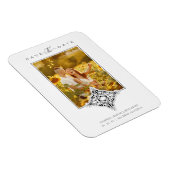 Magnet Flexible Reserva La Fecha Covid19 Black Chic Lace Romantiqu (Côté Droit)