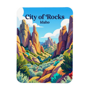 Magnet Flexible Réserve nationale City of Rocks Idaho