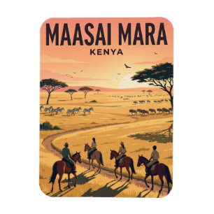 Magnet Flexible Réserve nationale du Maasai Mara Kenya