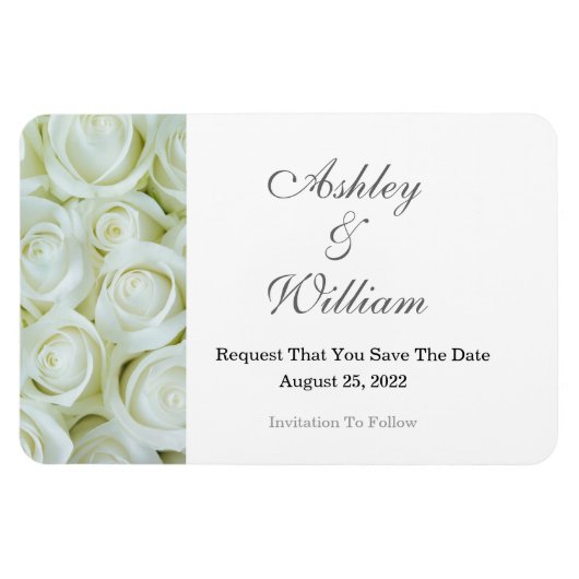 Magnet Flexible Réservez la date (Horizontal)