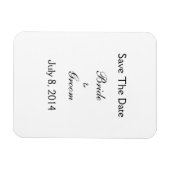 Magnet Flexible Réservez la date (Horizontal)