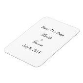 Magnet Flexible Réservez la date (Côté Gauche)