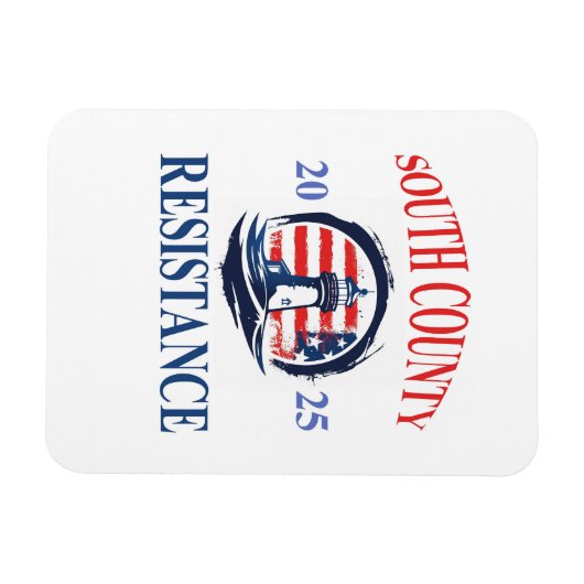 Magnet Flexible Résistance du comté du sud (Horizontal)