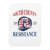 Magnet Flexible Résistance du comté du sud (Vertical)