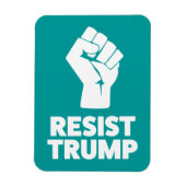 Magnet Flexible Résister À Trump Et À La Première Solidarité (Vertical)
