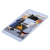 Magnet Flexible Résolution du Nouvel An Drôle Aimant Dessin Cartoo (Côté Gauche)