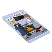 Magnet Flexible Résolution du Nouvel An Drôle Aimant Dessin Cartoo (Côté Droit)