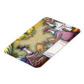 MAGNET FLEXIBLE RESTAURANT FINE TURQUIE, GRÂCE À L'HUMOUR OISEAU (Côté Gauche)