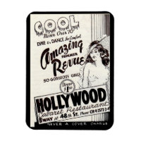 Restaurant hollywoodien Cabaret des années 1930