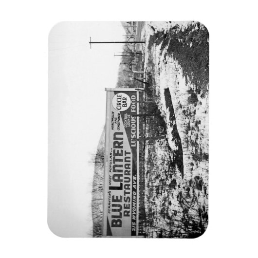 MAGNET FLEXIBLE RESTAURANT SCRANTON PENNSYLVANIA BLUE LANTERN (Vertical)