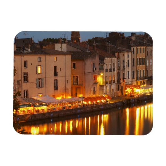 Magnet Flexible Restaurants le long de l'Herault. L'Herault (Horizontal)