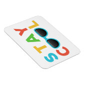 Magnet Flexible Rester Cool | Drôle coloré (Côté Droit)