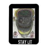 Magnet Flexible Restez à l'aimant Lit (Vertical)