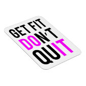 Magnet Flexible Restez à l'aise Ne quittez pas le rose (Côté Droit)