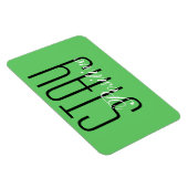 Magnet Flexible Restez aimants positifs (Côté Droit)