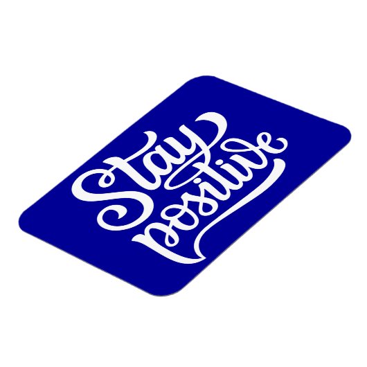 Magnet Flexible Restez bleu positif (Côté Gauche)