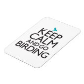 Magnet Flexible Restez calme et allez à l'oiseau (Côté Gauche)