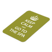Magnet Flexible Restez calme et allez au Spa (Côté Gauche)