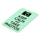 Magnet Flexible Restez calme et prenez des photos (Côté Gauche)