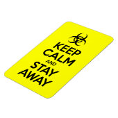 MAGNET FLEXIBLE RESTEZ CALME ET RESTEZ ÉLOIGNÉ (Côté Gauche)