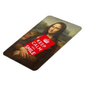 Magnet Flexible Restez Calme Et Souriez (Côté Gauche)