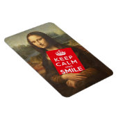 Magnet Flexible Restez Calme Et Souriez (Côté Droit)