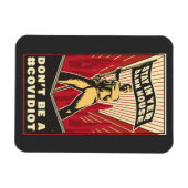 Magnet Flexible RESTEZ DANS L'aimant DE VOTRE MAISON (Horizontal)