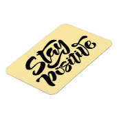 Magnet Flexible Restez positif Jaune (Côté Gauche)