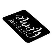 Magnet Flexible Restons à la maison (Côté Droit)