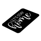Magnet Flexible Restons à la maison (Côté Gauche)