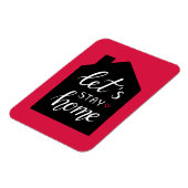 Magnet Flexible Restons à la maison 2 (Côté Gauche)