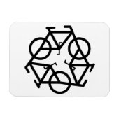 Magnet Flexible Rétablir le cycle de l'aimant Premium (Horizontal)