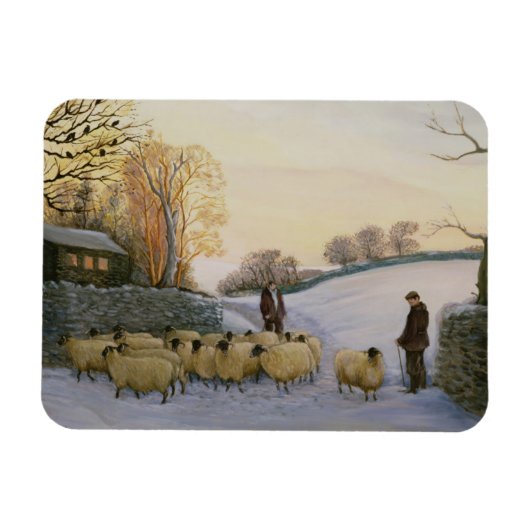 Magnet Flexible Retour à la maison (Horizontal)