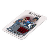 Magnet Flexible Retour À L'École Shopping Aimant Flexible (Côté Gauche)