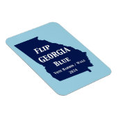 Magnet Flexible Retourner Georgia Blue en 2024 (Côté Droit)