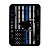 Magnet Flexible Retournez le bleu (Vertical)