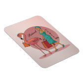 Magnet Flexible Retraité C'est mon travail d'aller faire des achat (Côté Droit)