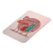 Magnet Flexible Retraité C'est mon travail d'aller faire des achat (Côté Gauche)