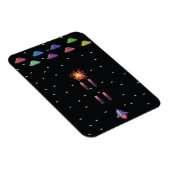 Magnet Flexible Retro 1908s Jeux vidéo arcade (Côté Droit)